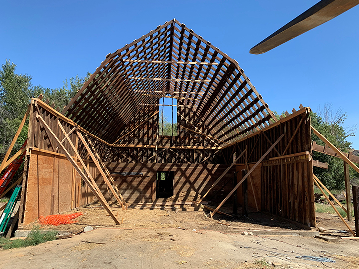 Barn relocation at Lower Sleepy Hollow Preserve