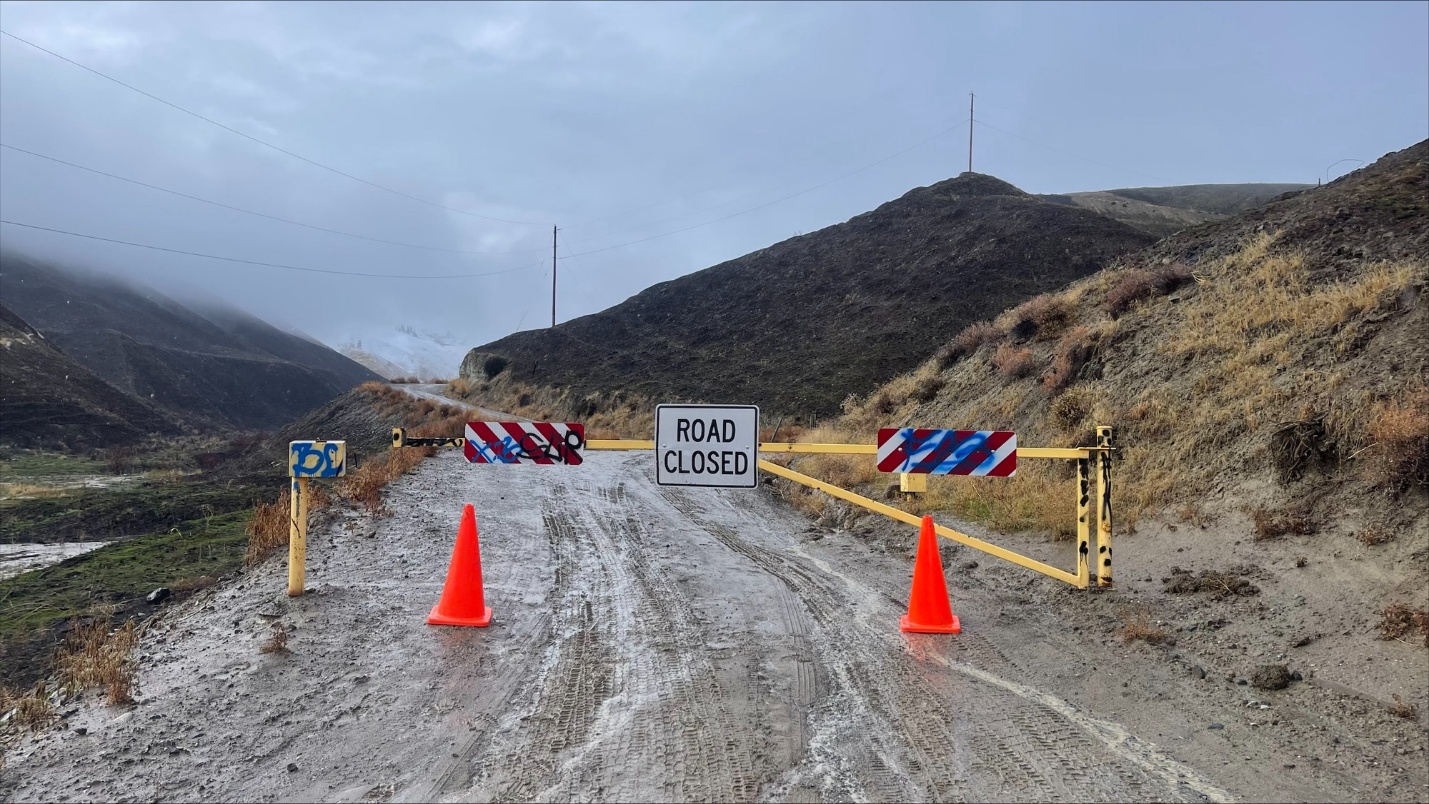 road closed